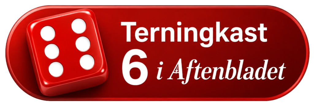 Terningkast 6 i aftenbladet badge